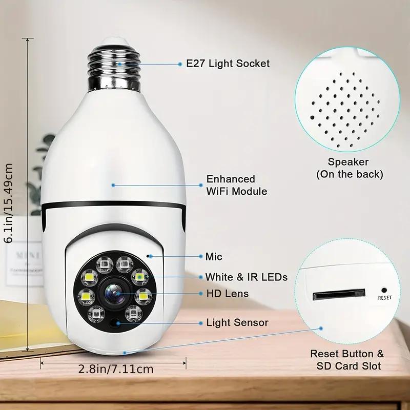 Lightbulb Security Camera