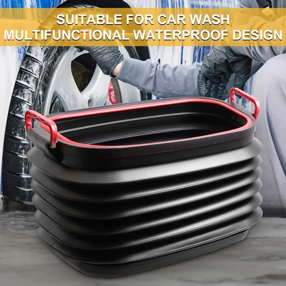 Multi-function Foldable Bucket With Lid