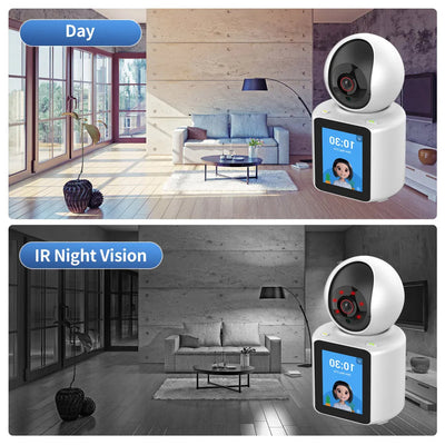 1080P HD Video Calling WiFi Camera With Screen