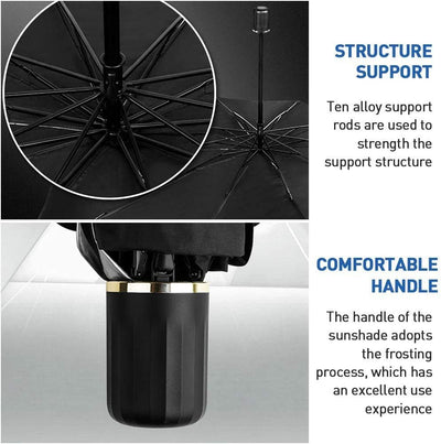 Car umbrella for front shading