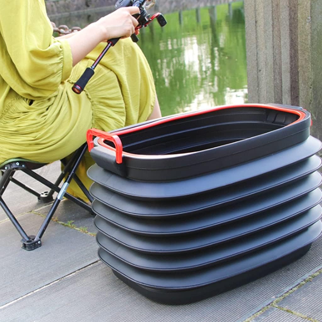 Multi-function Foldable Bucket With Lid