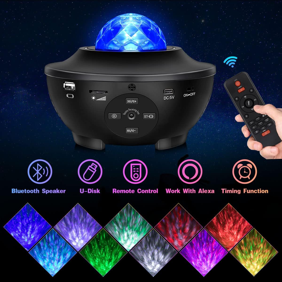 GALAXY OCEAN LIGHT PROJECTOR