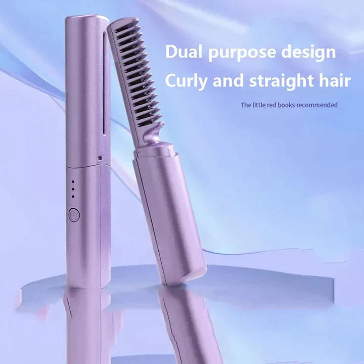 Portable Hair Straightener Comb