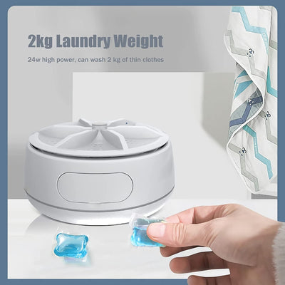 50% OFF | Portable Washing Machine