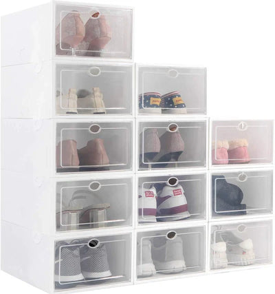 Stackable Shoe Box (6Pcs)